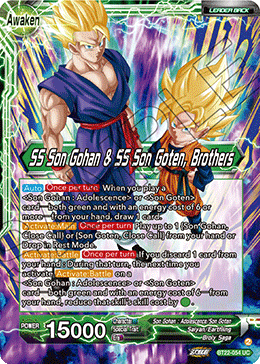 [BT22-054] Son Goten // SS Son Gohan & SS Son Goten, Brothers (Foil)