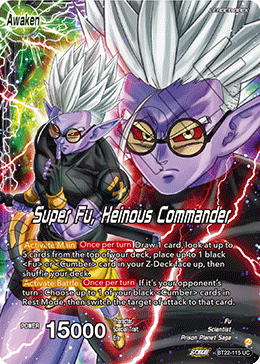 [BT22-115] Fu // Super Fu, Heinous Commander (Foil)