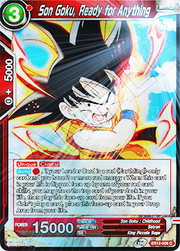 [BT12-006] Son Goku, Ready for Anything