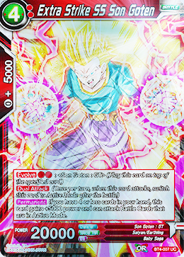 [BT4-007] Extra Strike SS Son Goten (Foil)