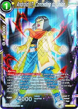 [BT14-107] Android 17, Conceding to Union (Foil)