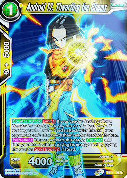 [BT14-109] Android 17, Thwarting the Enemy (Foil)