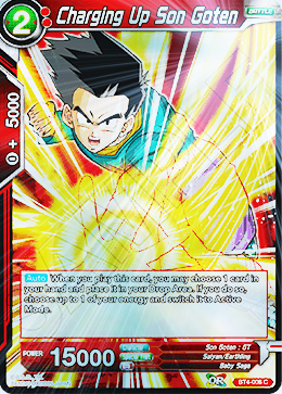 [BT4-008] Charging Up Son Goten (Foil)