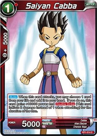 [BT1-014] Saiyan Cabba