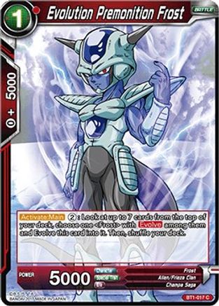 [BT1-017] Evolution Premonition Frost