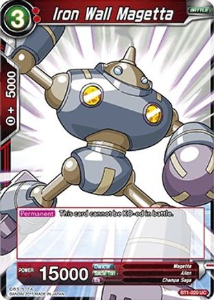 [BT1-020] Iron Wall Magetta