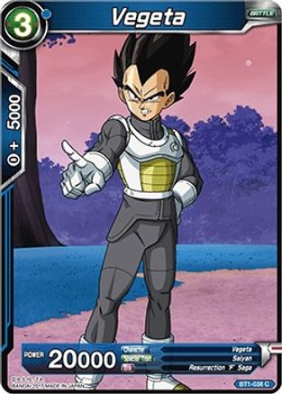 [BT1-038] Vegeta