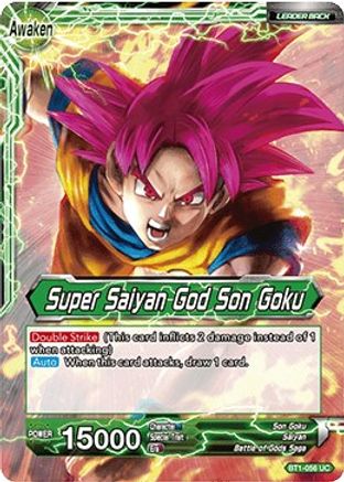 [BT1-056] Son Goku // Super Saiyan God Son Goku