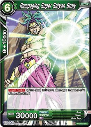 [BT1-075] Rampaging Super Saiyan Broly