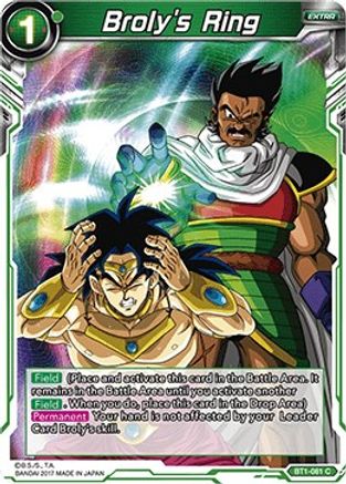 [BT1-081] Broly's Ring