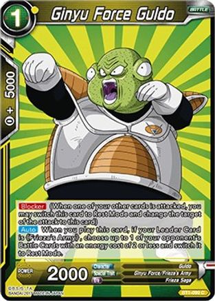 [BT1-099] Ginyu Force Guldo