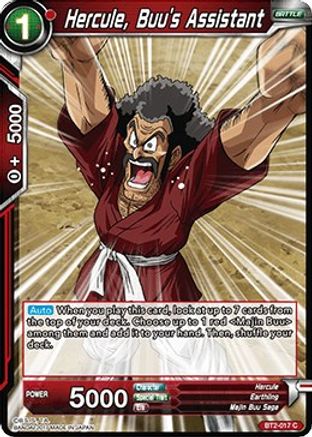 [BT2-017] Hercule, Buu's Assistant