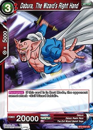 [BT2-023] Dabura, The Wizard's Right Hand