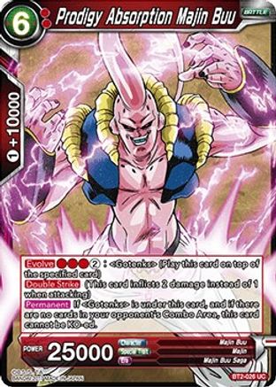 [BT2-026] Prodigy Absorption Majin Buu