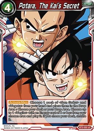 [BT2-030] Potara, The Kai's Secret