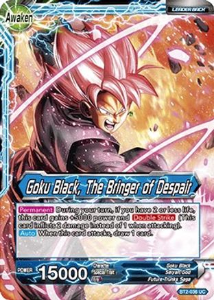 [BT2-036] Goku Black // Goku Black, The Bringer of Despair