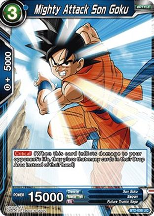 [BT2-038] Mighty Attack Son Goku