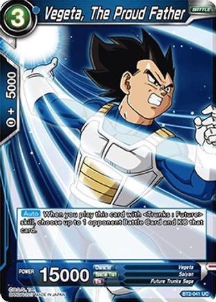 [BT2-041] Vegeta, The Proud Father