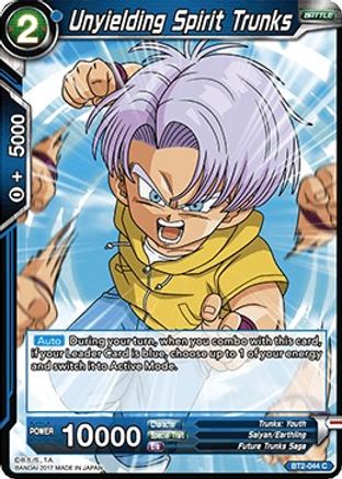 [BT2-044] Unyielding Spirit Trunks