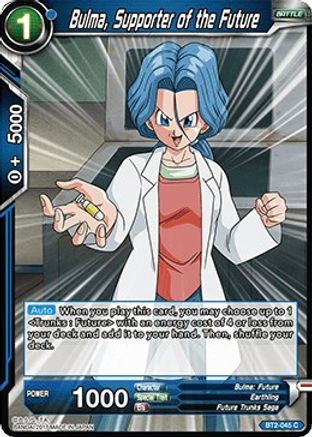 [BT2-045] Bulma, Supporter of the Future