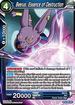 [BT2-046] Beerus, Essence of Destruction