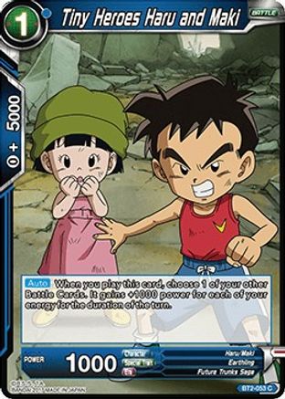 [BT2-053] Tiny Heroes Haru and Maki