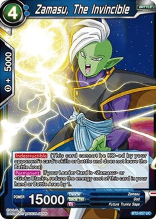 [BT2-057] Zamasu, The Invincible