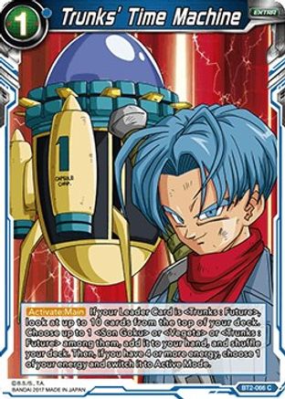 [BT2-066] Trunks' Time Machine