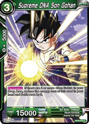 [BT2-075] Supreme DNA Son Gohan