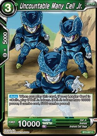 [BT2-087] Uncountable Many Cell Jr.