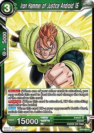 [BT2-094] Iron Hammer of Justice Android 16