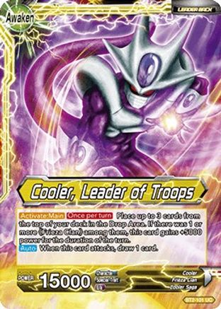 [BT2-101] Cooler // Cooler, Leader of Troops