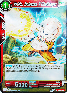 [BT14-009] Krillin, Universe 7 Challenger (Foil)