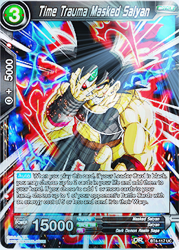 [BT4-117] Time Trauma Masked Saiyan (Foil)