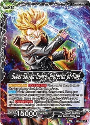 [BT3-108] Trunks // Super Saiyan Trunks, Protector of Time