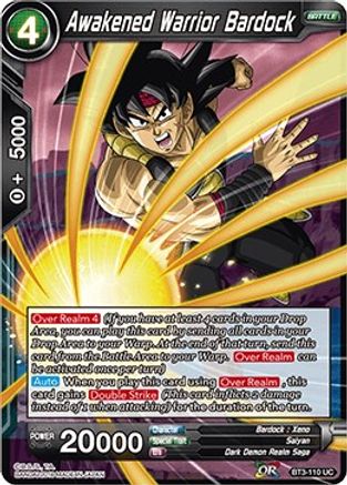 [BT3-110] Awakened Warrior Bardock