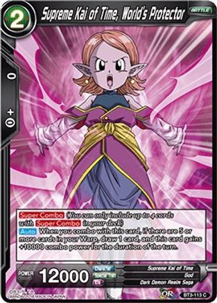 [BT3-113] Supreme Kai of Time, World's Protector