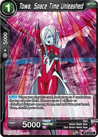 [BT3-115] Towa, Space Time Unleashed