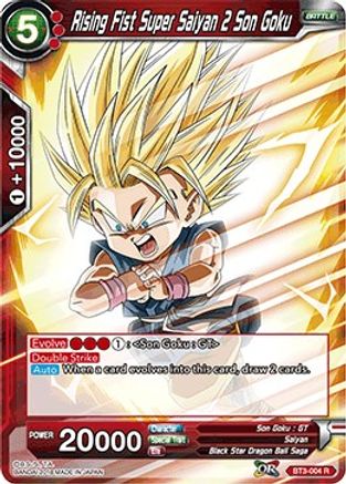 [BT3-004] Rising Fist Super Saiyan 2 Son Goku