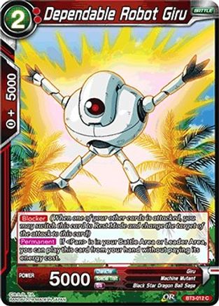 [BT3-012] Dependable Robot Giru