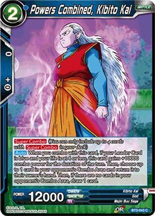 [BT3-043] Powers Combined, Kibito Kai