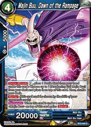 [BT3-050] Majin Buu, Dawn of the Rampage