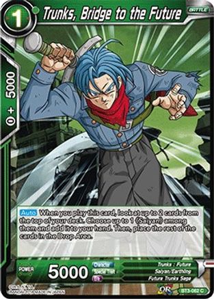 [BT3-062] Trunks, Bridge to the Future