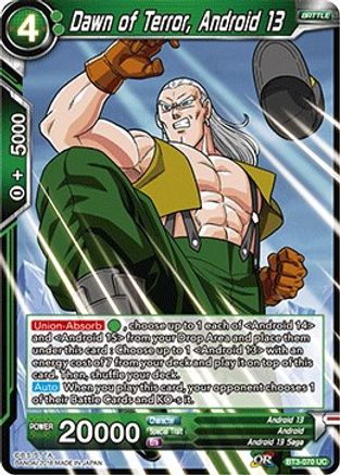 [BT3-070] Dawn of Terror, Android 13