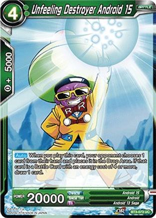 [BT3-073] Unfeeling Destroyer Android 15