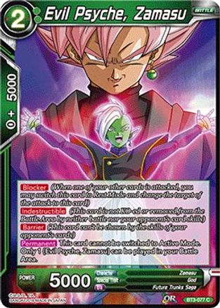 [BT3-077] Evil Psyche, Zamasu