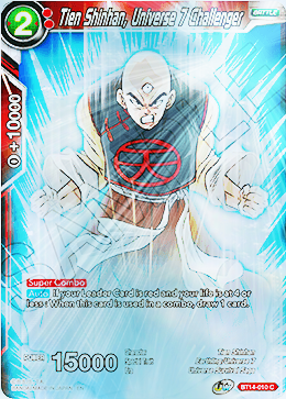 [BT14-010] Tien Shinhan, Universe 7 Challenger (Foil)