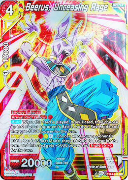 [BT14-147] Beerus, Unceasing Rage (Foil)