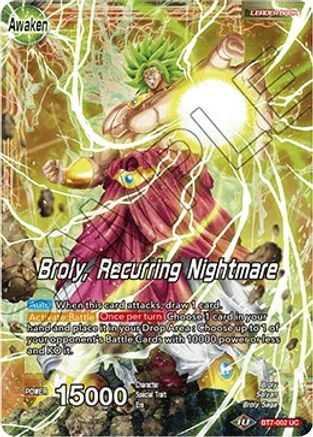 [BT7-002] Broly // Broly, Recurring Nightmare