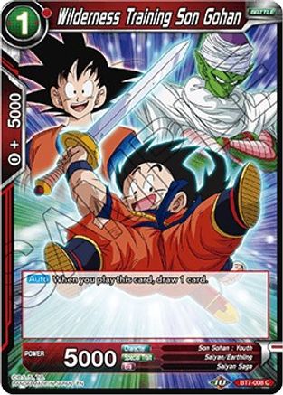 [BT7-008] Wilderness Training Son Gohan